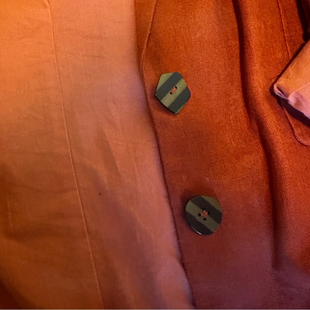 Farm Rio Linen Blazer - Picture 4 of 6